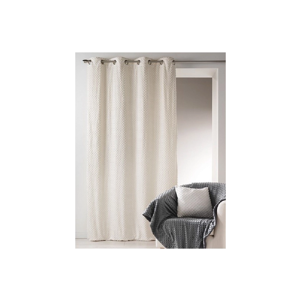 Rideau Polaire Ecru - 140x260 cm