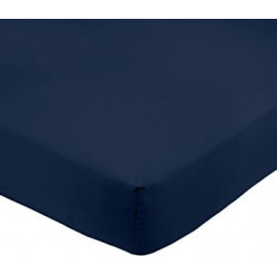 Drap Housse 120 Bleu Marine