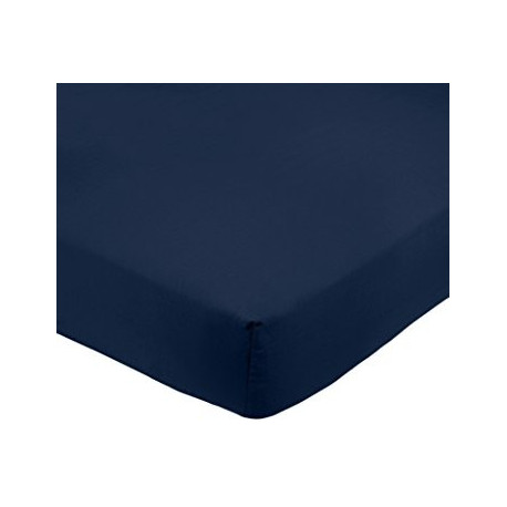 Drap Housse 120 Bleu Marine