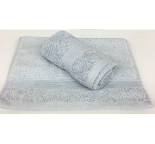 Lot de 2 Serviettes Invités Gris - 30x50 
