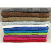 Lot de 2 Serviettes Invités Turquoise - 30x50 