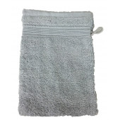 Lot de 4 Gants de Toilette - 20x15 - Gris