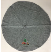 Essuie Main Rond Marmotte Gris