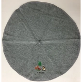 Essuie Main Rond Marmotte Gris