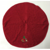 Essuie Main Rond Marmotte Rouge