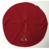 Essuie Main Rond Marmotte Rouge