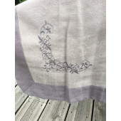 Nappe Brodée Rectangle Angele - 150x240cm