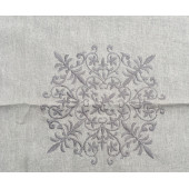 Nappe Brodée Rectangle Angele - 150x240cm