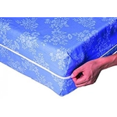 Housse de matelas intégrale 90x190 cm - Bleu