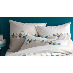 Taie d'oreiller Carrée 65x65 cmEsprit Scandinave Coton