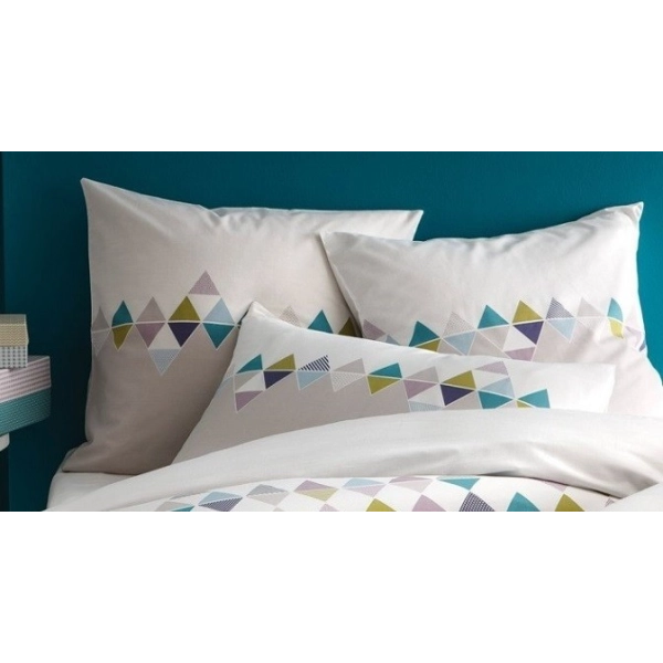 Taie d'oreiller Carrée 65x65 cmEsprit Scandinave Coton