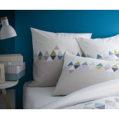 Taie d'oreiller Carrée 65x65 cmEsprit Scandinave Coton