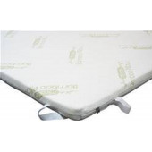 Surmatelas à mémoire de forme 140x190 - Visco et fibre de bambou