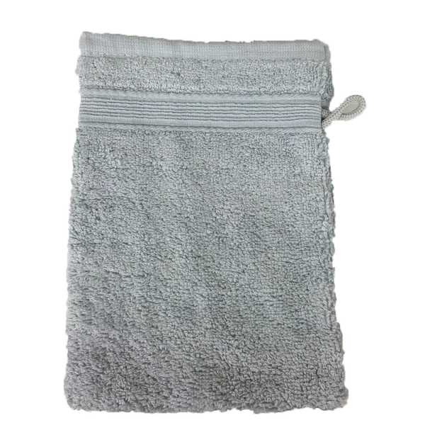 Lot de 10 Gants de Toilette Éponge 600gr/m² Coton - 20x15cm