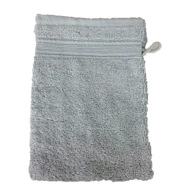 Lot de 10 gants de toilette 100 % coton éponge 600g/m² 20x15 cm - Absorbants, nettoient en douceur, pour un usage quotidien
