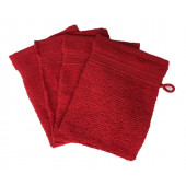 Lot de 10 Gants de Toilette Éponge 600gr/m² Coton - 20x15cm