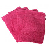 Lot de 10 Gants de Toilette Éponge 600gr/m² Coton - 20x15cm