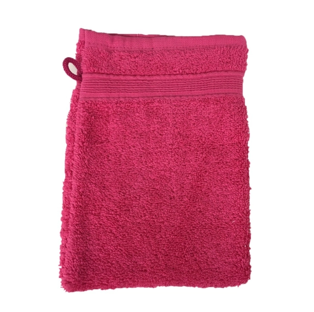 Lot de 10 gants de toilette 100 % coton éponge 600g/m² 20x15 cm - Absorbants, nettoient en douceur, pour un usage quotidien