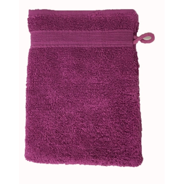 Lot de 10 Gants de Toilette Éponge 600gr/m² Coton - 20x15cm