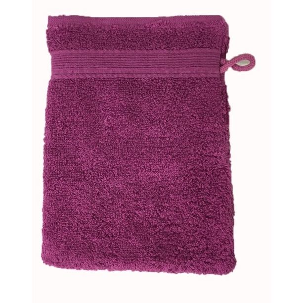 Lot de 10 gants de toilette 100 % coton éponge 600g/m² 20x15 cm - Absorbants, nettoient en douceur, pour un usage quotidien