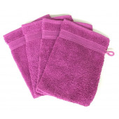 Lot de 10 Gants de Toilette Éponge 600gr/m² Coton - 20x15cm