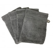 Lot de 10 Gants de Toilette Éponge 600gr/m² Coton - 20x15cm