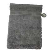 Lot de 10 gants de toilette 100 % coton éponge 600g/m² 20x15 cm - Absorbants, nettoient en douceur, pour un usage quotidien
