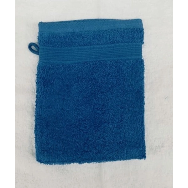 Lot de 10 Gants de Toilette Éponge 600gr/m² Coton - 20x15cm