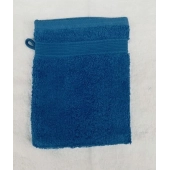 Lot de 10 gants de toilette 100 % coton éponge 600g/m² 20x15 cm - Absorbants, nettoient en douceur, pour un usage quotidien