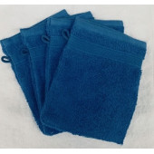 Lot de 10 Gants de Toilette Éponge 600gr/m² Coton - 20x15cm