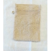 Lot de 10 gants de toilette 100 % coton éponge 600g/m² 20x15 cm - Absorbants, nettoient en douceur, pour un usage quotidien