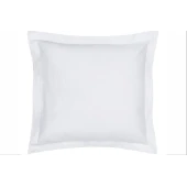Housse de Couette 240x280 cm Unie Blanche 100 % Coton 57 fils + 2 Taies d’Oreiller assorties – Fabrication française
