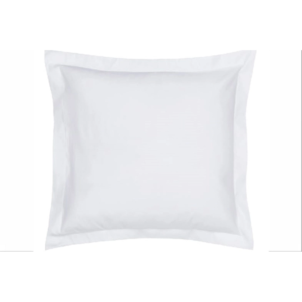 Housse de Couette 240x280 cm Unie Blanche 100 % Coton 57 fils + 2 Taies d’Oreiller assorties – Fabrication française