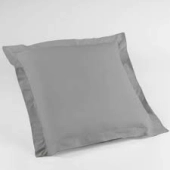 Housse de Couette 240x280 cm Unie Gris Souris 100% Coton 57 fils/cm² + 2 Taies assorties – Fabrication Française