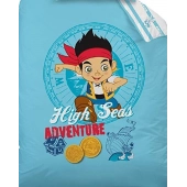 Housse de couette 140x200 Disney Jake and Pirates Trésor