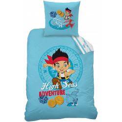 Housse de couette 140x200 - Disney Jake and Pirates Tresor