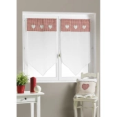Etamine VICHY Blanc 60x160
