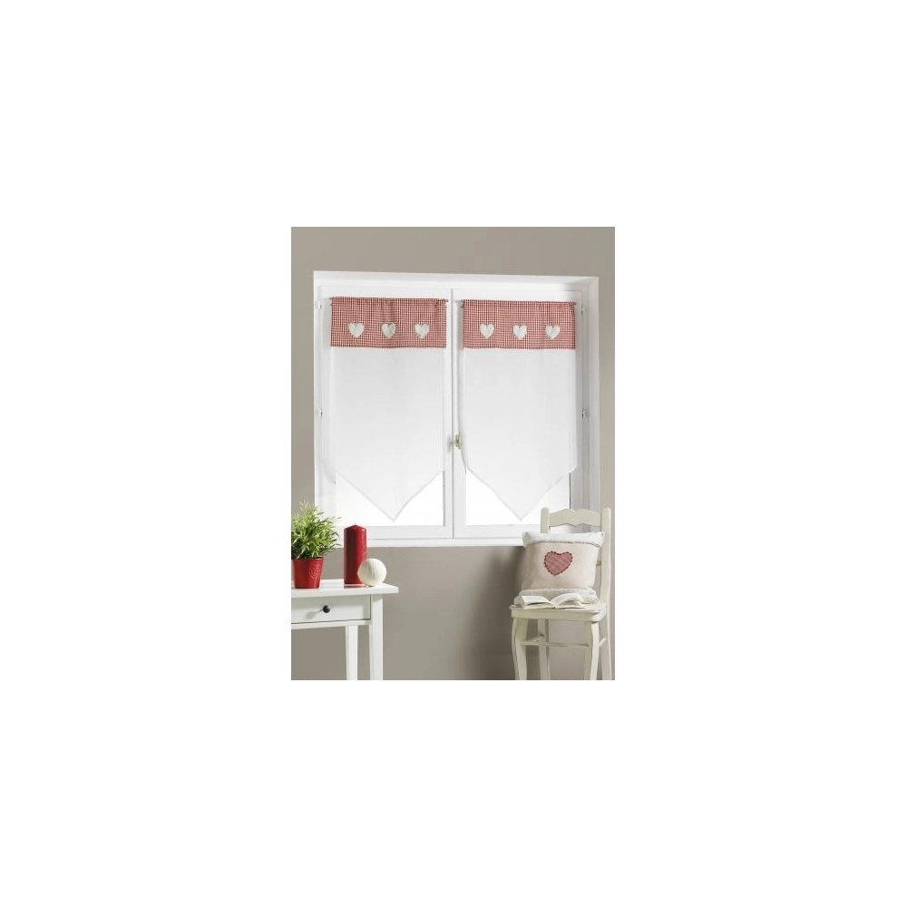 Etamine VICHY Blanc 60x160