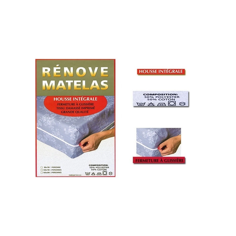 Housse de matelas intégrale
