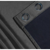 Rideau GALENA Isolant thermique à  Œillets 140x260