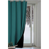 Rideau GALENA Isolant thermique à  Œillets 140x260