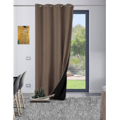 Rideau GALENA Isolant thermique à  Œillets 140x260