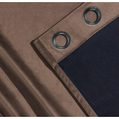 Rideau GALENA Isolant thermique à  Œillets 140x260