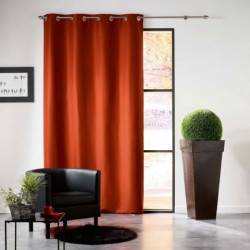 Rideau GALENA Isolant thermique à  Œillets 140x260