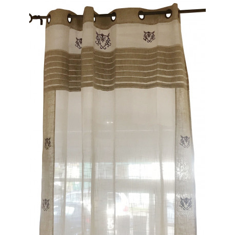 Voilage Peaceland Rouge 150x260cm