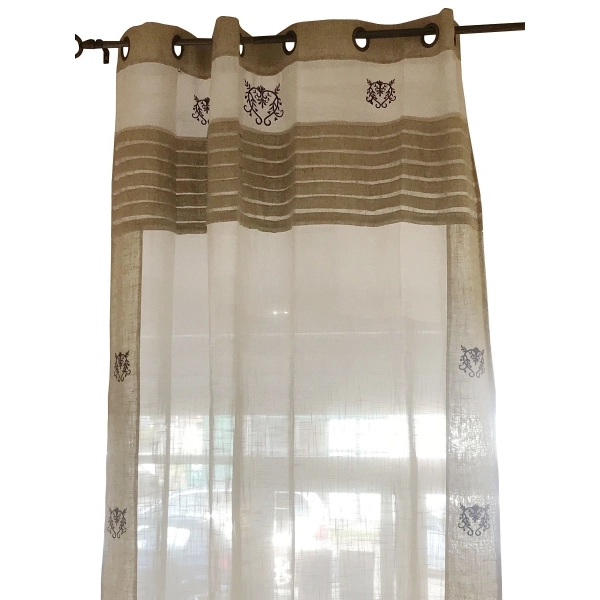 Voilage Peaceland Rouge 150x260cm