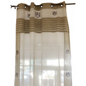 Voilage Peaceland Rouge 150x260cm