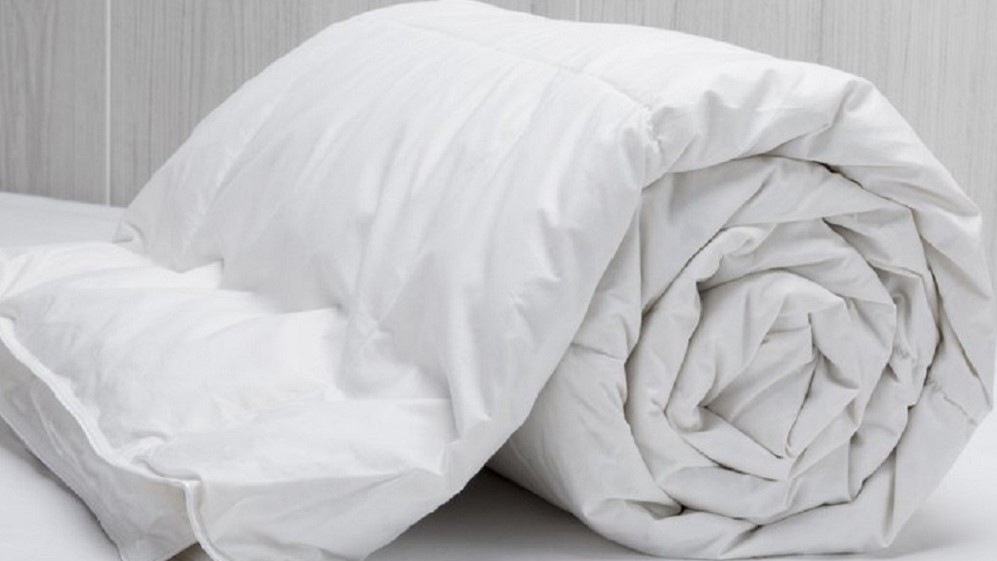 DWR Couette D'Hiver 200x200 Cm En Plume D'Oie Naturelle 380GSM – Chaleur Intense, Douce Et Gonflante, Édredon 2 Personnes Certifié RDS & Oeko-Tex
