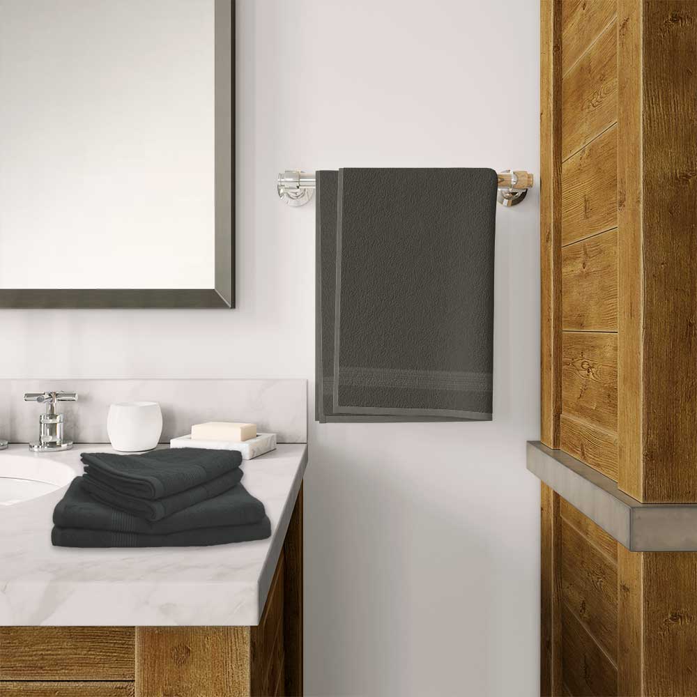 Lot De 3 Serviettes à Main Suspendues En Polaire Motif Lapin - Absorbantes, Séchage Rapide - Pour Cuisine, Salle De Bain