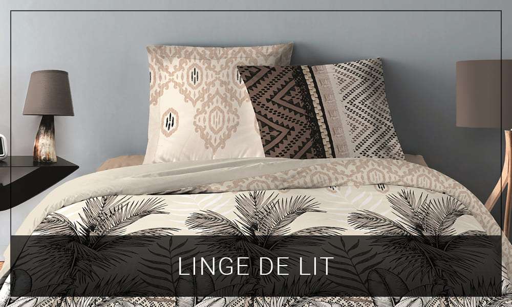 Toute la sélection de linge de lit Alpes Blanc